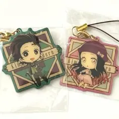 鬼滅の刃 ufotable 大正浪漫 メタルチャーム 竈門炭治郎 竈門禰豆子