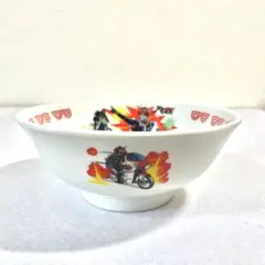 美品 vintage 昭和レトロ 仮面ライダーBLACK ラーメンどんぶりのサムネイル