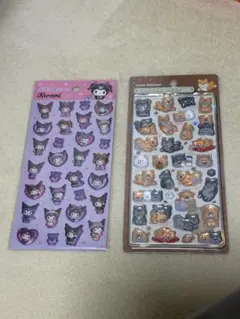 正規品　BONBON DROP和柄 日本犬　ぷくっとシール サンリオ クロミ