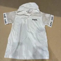 X-girl STAGES キッズ 半袖ワンピース ホワイト 100cm