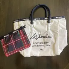 JAL限定デザイン LeSportsac 2WAYトートバッグ ポーチ付き JAL限定デザイン LeSportsac 2WAYトートバッグ ポーチ付き - メルカリ