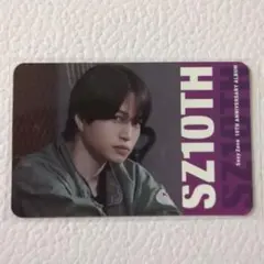 菊池風磨 timelesz タイプロ トレカ SZ10TH ソロカード