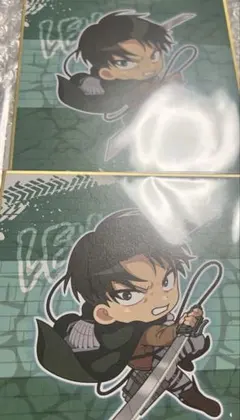 キャラ福くじオンライン　進撃の巨人　リヴァイ　D-7