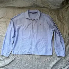 POLO RALPH LAUREN　シャツ生地スイングトップ　XL ライトブルーのサムネイル