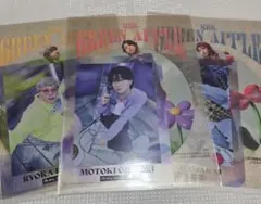 ミセス　一番くじ　F賞 クリアファイル&ステッカー　3種セット③