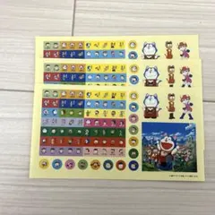 映画　ワンニャン時空伝　ドラえもん キャラクターシール 3枚セット　平成レトロ
