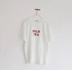 M AND T PRODUCT R&D.M.Co-　MILK TEA Tシャツ白のサムネイル