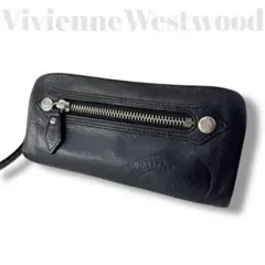 希少✨Vivienne Westwood ライダースウォレット 長財布 レザー