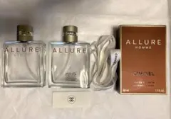 シャネル　アリュールオム　香水　空き瓶　CHANEL