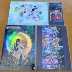 セーラームーン　クリアファイル　まとめ売り　5枚