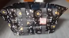 スヌーピー 保冷レジかごバッグ ブラック