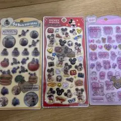 プチドロップステッカー　うるちゅるシール　キャラクターシールセット