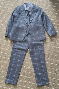 スーツ　5点セット　チェック柄