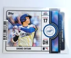 topps JAPAN Edition チケットインサート 大谷翔平