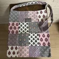 Les Olivades パッチワーク柄 トートバッグ ショルダーバッグ