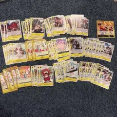 黄ルフィ デッキ調整パーツ 神の島の冒険 黄ノーマル ワンピースカード