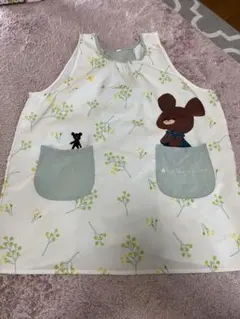くまのがっこう　エプロン　2L〜3L