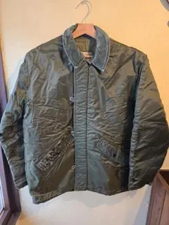 80's アメリカ軍 US.NAVY デッキジャケット M Dead Stock