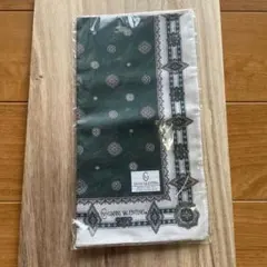 GIANNI VALENTINO ハンカチ ダークグリーン