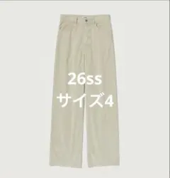 GARMENT-DYED FINX CORDUROY 5P WIDE PANTSのサムネイル