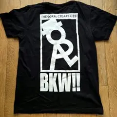 THEORALCIGARETTES　オーラル　半袖　Tシャツ　ブラック　BKW