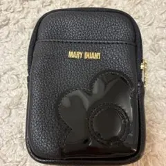 MARY QUANT 黒 小型ポーチ