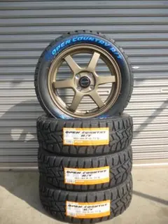 送料込☆TOYOオープンカントリーR/T☆165/60R15☆エブリィ・ハスラーのサムネイル