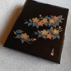 高岡漆器 青貝塗 螺鈿細工 文庫箱 花鳥文様 木製漆器 - メルカリ