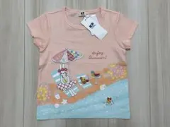新品　KP ニットプランナー　Tシャツ オレンジ　110cm
