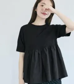 coca クルーネックドッキングカットソーのサムネイル