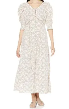 snidel Sustaina バリエプリントワンピース