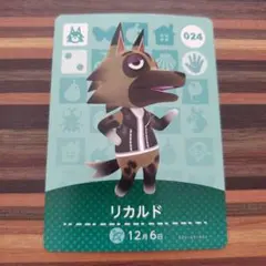 amiiboカードあつ森 リカルド