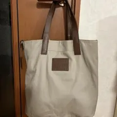 コ*ク様 ブラウンレザーストライプトートバッグ coach - メルカリ