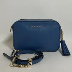 2604-65｜マイケルコース ショルダーバッグ レザー ブラック チェーン MICHAEL KORS - 2604-65｜マイケルコース ショルダーバッグ レザー