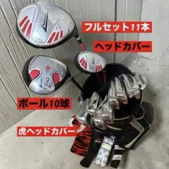 ぼぼシュリンク付き！X-PIRAL メンズクラブセット 10本 R 初心者 入門