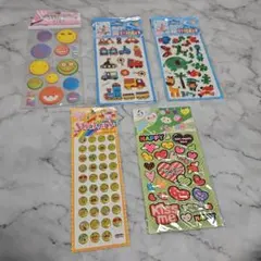 ぷっくりシール 5枚 set