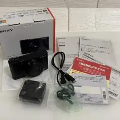 【極美品】　SONY DSC-WX500 コンパクトデジタルカメラ　ブラックのサムネイル