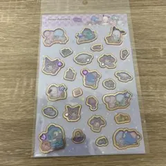 《正規品》サンリオ キャンディシール ストーン付き 夜ののんびりタイム