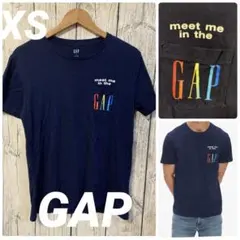ギャップ　レディースXS Tシャツ　半袖　カットソー　グラデーション　蛍光