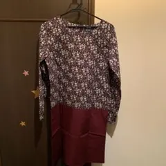 FRED PERRY ロング丈シャツ（ワンピース）