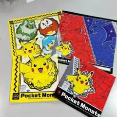 最新柄！！ポケモン　ハンカチとナフキン　４枚セット スカーレット バイオレット