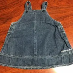 コムサデモード デニム ジャンパースカート 80