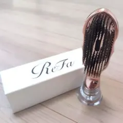 リファ　イオンケアブラシ　プレミアム　ローズゴールド