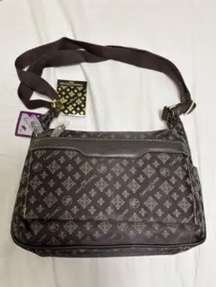 クリスチャンオリビエ ブラウンショルダーバッグ