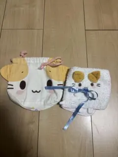 マシュマロみたいなふわふわにゃんこ お弁当箱 ランチボックス 二段
