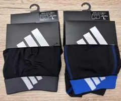 新品未使用 adidas ボクサーパンツ 2枚セット Lサイズ 前とじのサムネイル