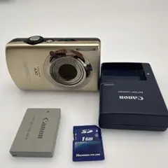 超美品　Canon IXY DIGITAL 920 IS シルバー　デジカメのサムネイル