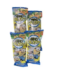 噛むブレスケア レモン＆オレンジ ミニオン 4個セット　期間限定　匿名発送　新品のサムネイル