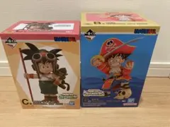 ドラゴンボール　一番くじ　スナップコレクション　孫悟空2体セット
