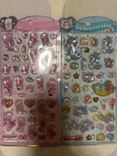 うるちゅるポップシール　うるちゅる　エスターバニー　トムとジュエリー　トムジェリ